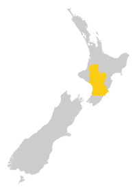 New Zealand map. New Zealand map.