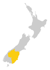 New Zealand map. New Zealand map.